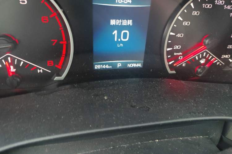 Used Haval H6 2023 National Trend Edition 1.5T Automatic Urban Version Odometer Close Up