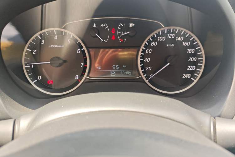 Used Nissan Sylphy 2022 Classic 1.6XE CVT Comfort Edition Odometer Close Up