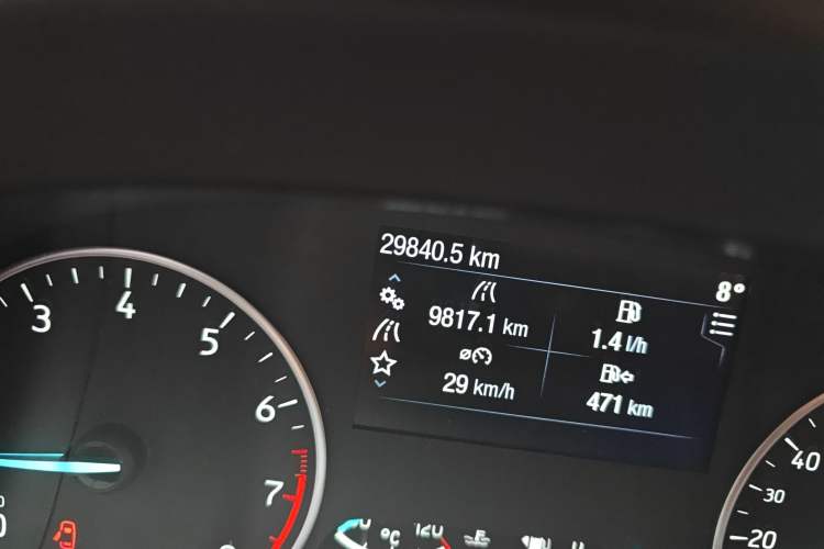 Used Ford EcoSport 2018 1.5L Automatic Zunyi Trim Odometer Close Up