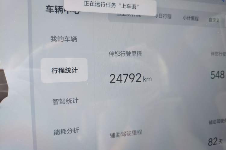 Used Li Auto L8 2024 Max Odometer Close Up