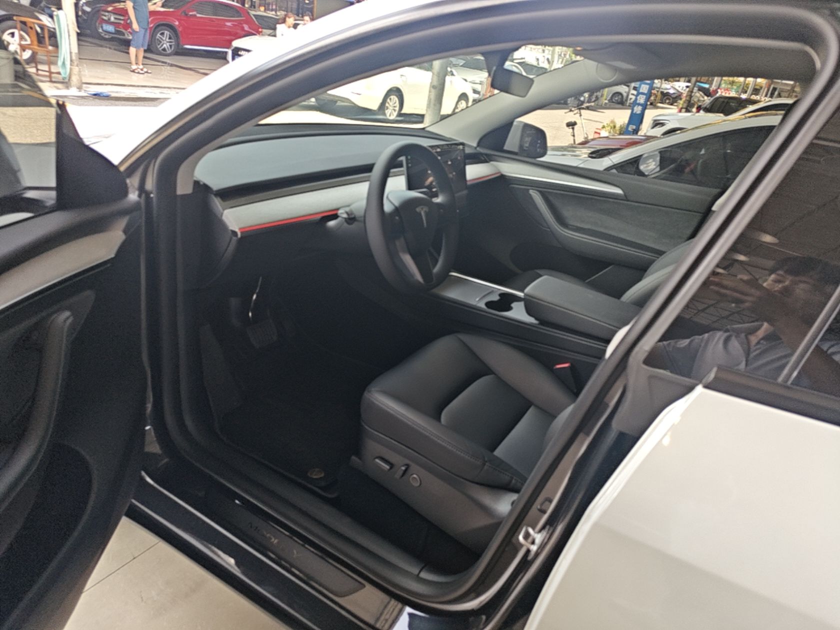 Avant de la voiture