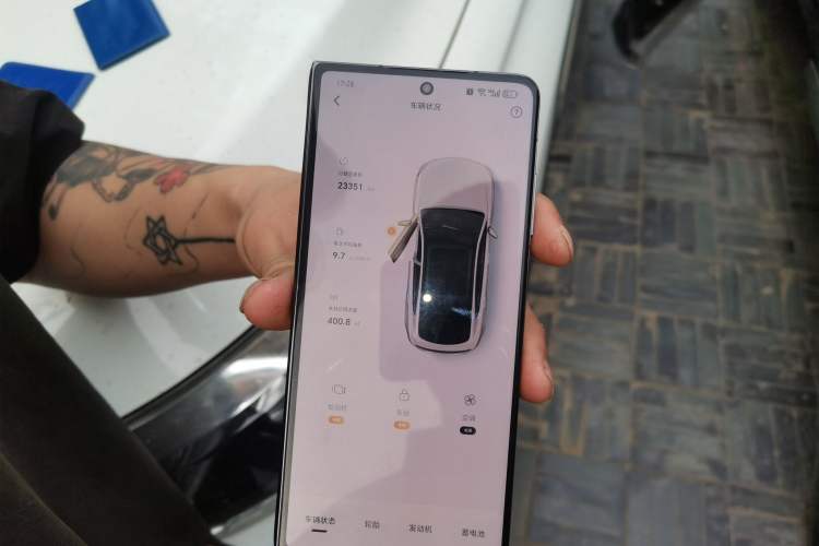 Used Geely Auto FX11 2023 1.5TD DCT Glory Edition Odometer Close Up