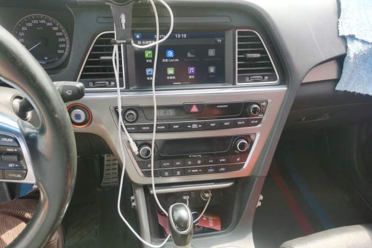 Used Hyundai Sonata 2015 1.6T GLX Advanced Model Audio And AC Panel