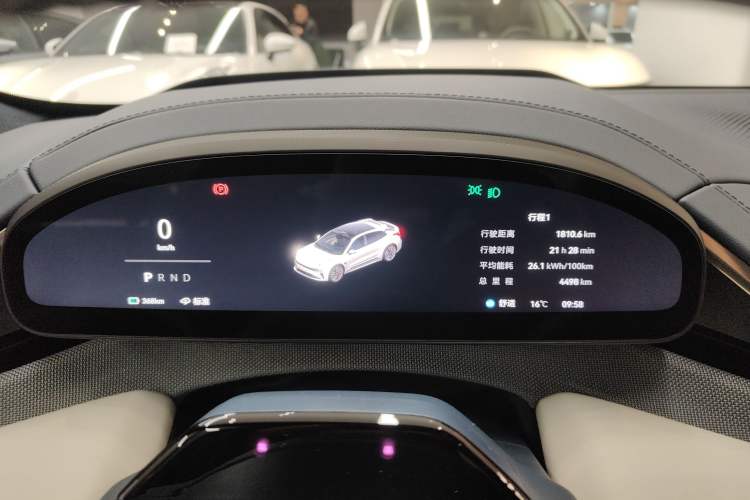 Used Zeekr 001 2025 YOU Edition 100 kWh All-Wheel Drive Instrument Cluster