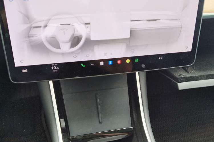 Used Tesla Model 3 2020 Standard Range Rear-Wheel Drive Upgraded Version Audio And AC Panel