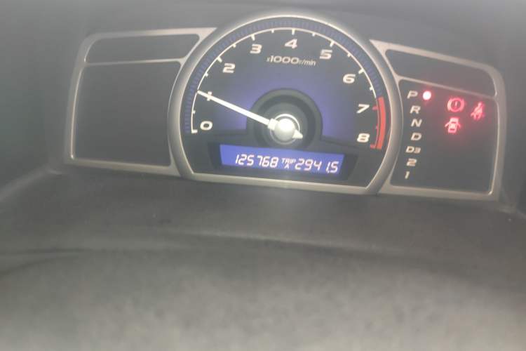 Used Honda Civic 2009 1.8L Automatic Classic Edition Odometer Close Up