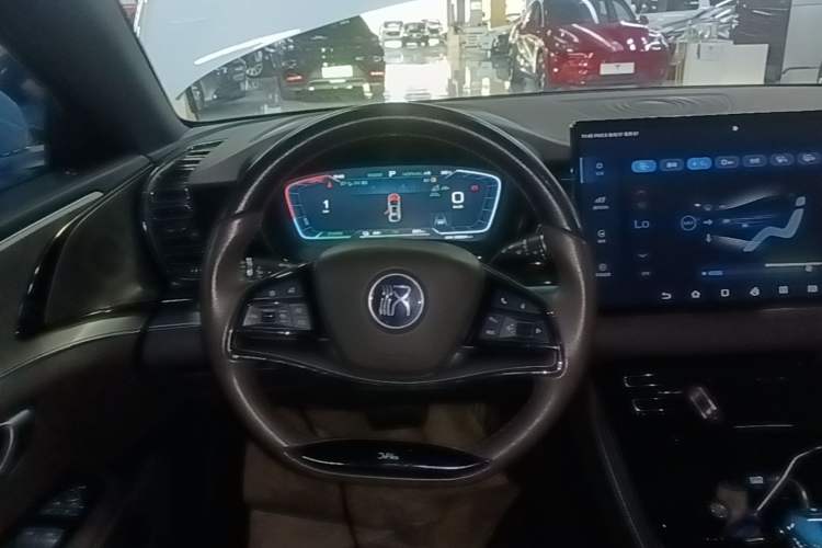 Used BYD Han 2023 EV Champion Edition 506KM Front-Wheel-Drive Premium Model Steering Wheel