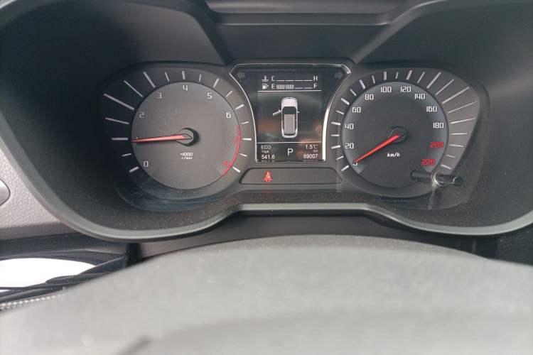 Used GAC Trumpchi GS4 2018 235T Automatic Two-Wheel Drive Elite Edition Odometer Close Up