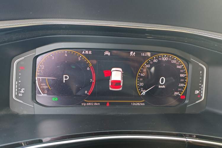 Used Volkswagen Tayron 2019 330TSI Four-Wheel Drive Luxury Version China VI Standard Instrument Cluster