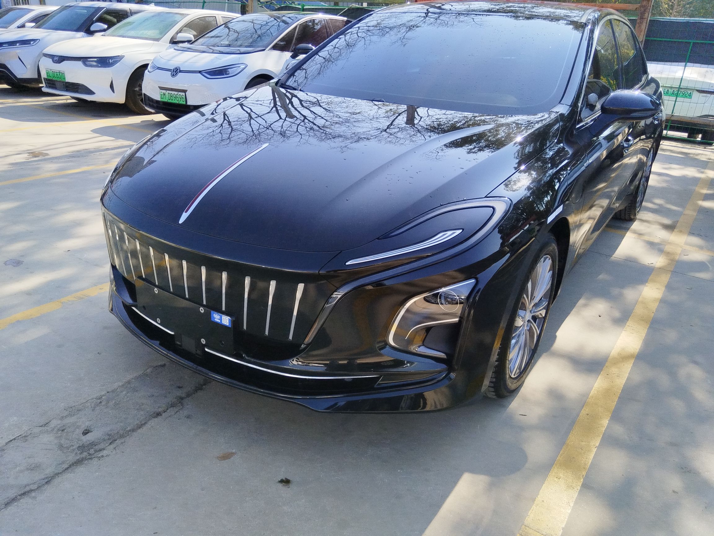 تحت مقدمة السيارة