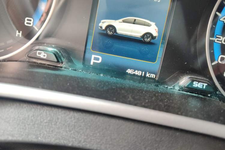 Used Geely Auto Vision S1 2019 Upgraded Model 1.5L CVT Luxury Version Odometer Close Up