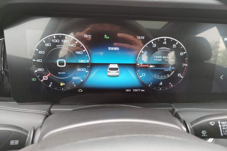 Used JETOUR X90 2021 1.5T Manual Shadow Fun Edition 5 Seats Instrument Cluster