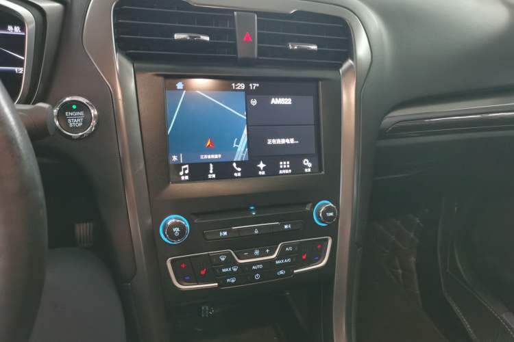 Used Ford Mondeo 2017 EcoBoost 180 Luxury Model Audio And AC Panel