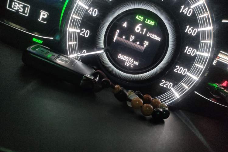 Used Honda Odyssey 2019 2.0L Rui·Smart Edition Odometer Close Up