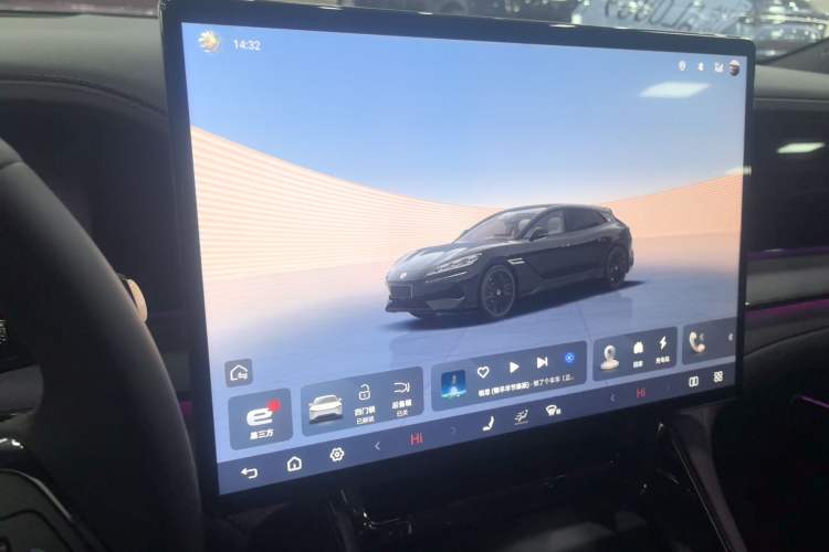 Used Denza Z9GT 2024 1100 Four-Wheel Drive Ultra Version Audio And AC Panel