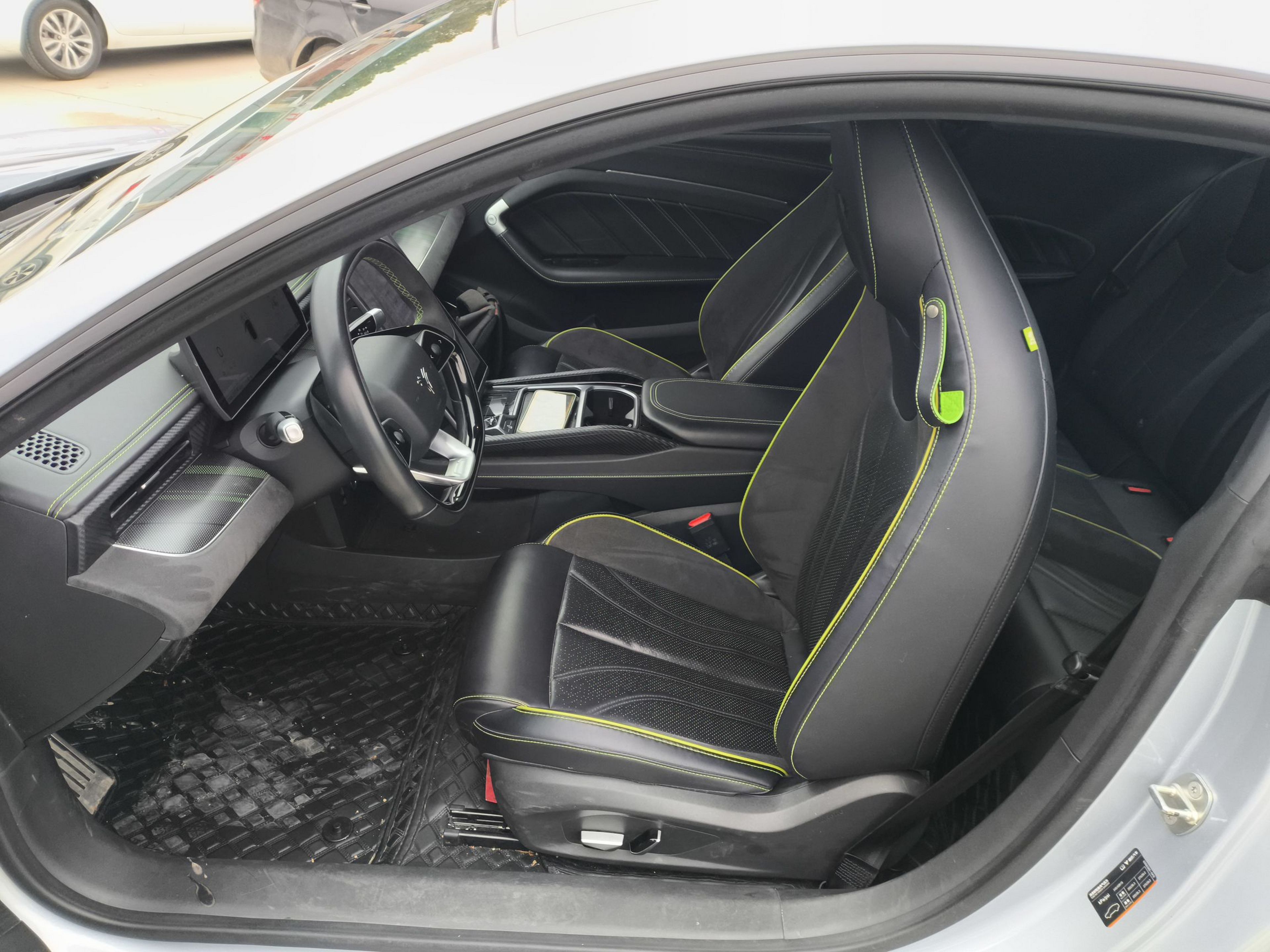 Avant de la voiture