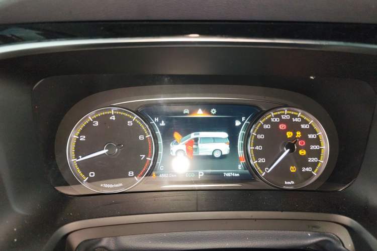 Used GAC Trumpchi M8 2021 Revised Version Lingxiu Series 390T Luxury Edition Instrument Cluster
