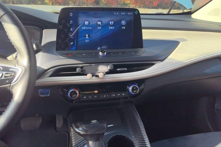 Used Buick Velite 6 2020 Plug-in Hybrid Connected Smart Model Audio And AC Panel