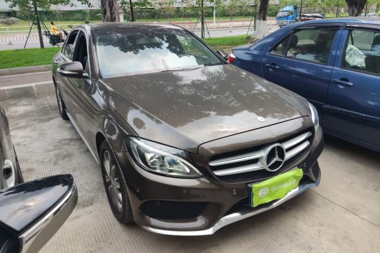 Used Mercedes-Benz C-Class 2015 C 200 L Sport Edition Front Right 45 Deg