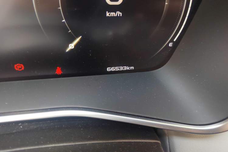 Used Geely Auto Preface 2021 2.0TD Flagship Edition Odometer Close Up