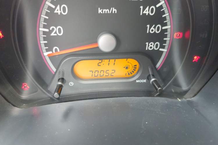 Used Suzuki Alto 2012 1.0L Manual Utility Version Odometer Close Up