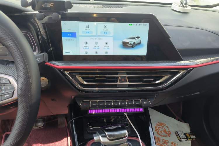 Used CHANGAN OSHAN X5 2021 1.5T DCT Flagship Edition Audio And AC Panel