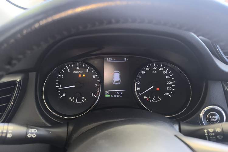 Used Nissan X-Trail 2019 2.0L CVT Smart Connect Comfort Edition 2WD Instrument Cluster