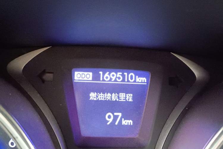 Used Hyundai Elantra (5th Generation / Langdong) 2015 1.6L Automatic Leading Model Odometer Close Up