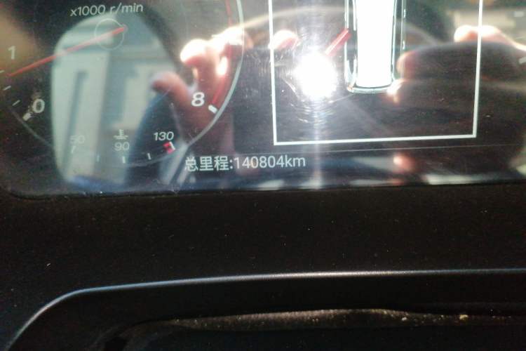 Used Toyota Prado 2016 2.7L Automatic Standard Edition Odometer Close Up