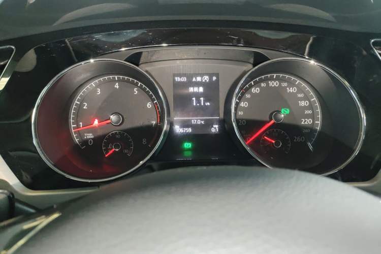 Used Volkswagen Touran 2018 Volkswagen Touran L 280TSI DSG Comfort Edition 7 Seats China V Emission Standard Instrument Cluster