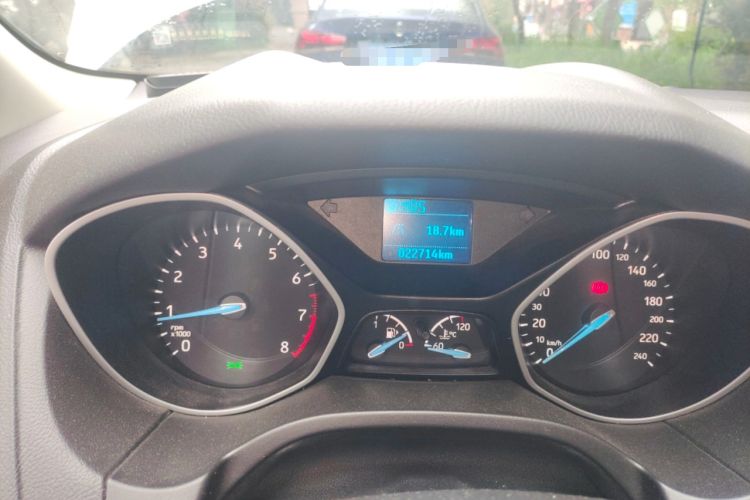 Used Ford Focus 2017 Hatchback 1.6L Automatic Comfort Plus SmartDrive Edition Odometer Close Up