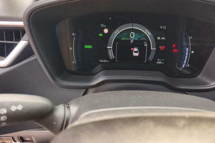 Used Toyota Corolla 2023 1.8L Smart Electric Hybrid Dual-Motor Elite Edition Odometer Close Up