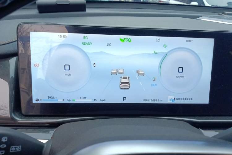 Used JETOUR Shanhai L7 2024 1.5T 120km ULTRA 7-Seater Instrument Cluster