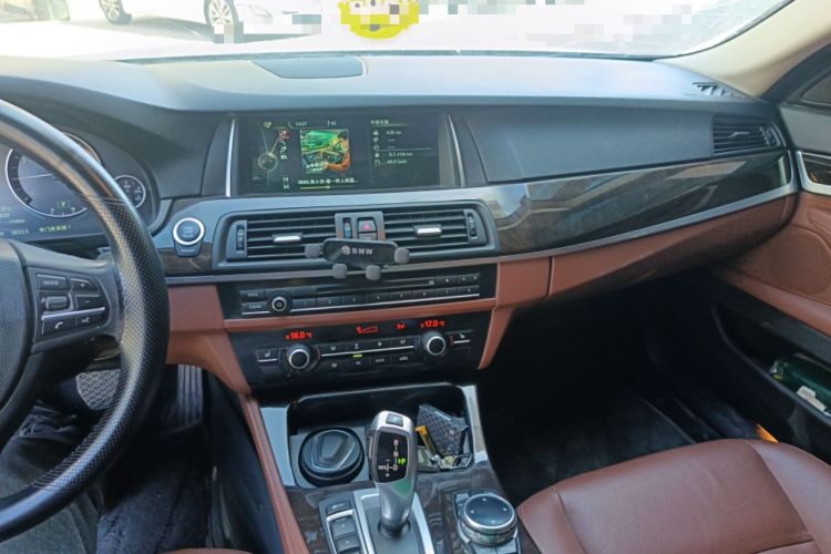 Used BMW 5 Series 2014 530Li Leading Model Audio And AC Panel