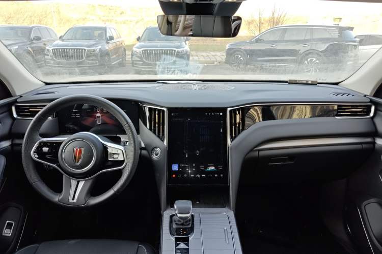 Used Hongqi HS7 PHEV 2024 2.0T PHEV Four-Wheel Drive Flagship Edition 6 Seats Center Console