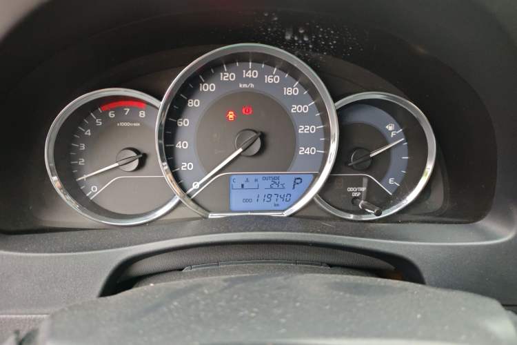 Used Toyota Levin 2017 Revised 185T CVT Elite Edition China V Standard Instrument Cluster