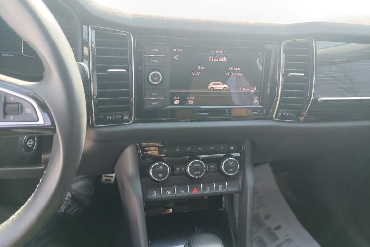 Used Skoda Kodiaq GT 2019 TSI330 Two-Wheel-Drive Luxury Edition China VI Standard Audio And AC Panel