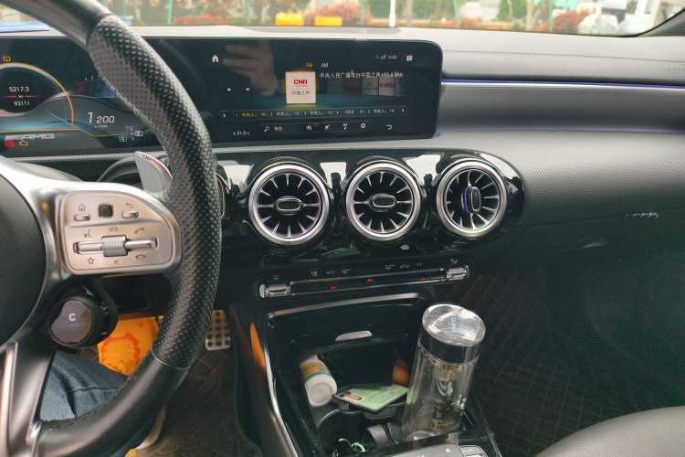 Used Mercedes-Benz A AMG 2020 AMG A 35 L 4MATIC Audio And AC Panel