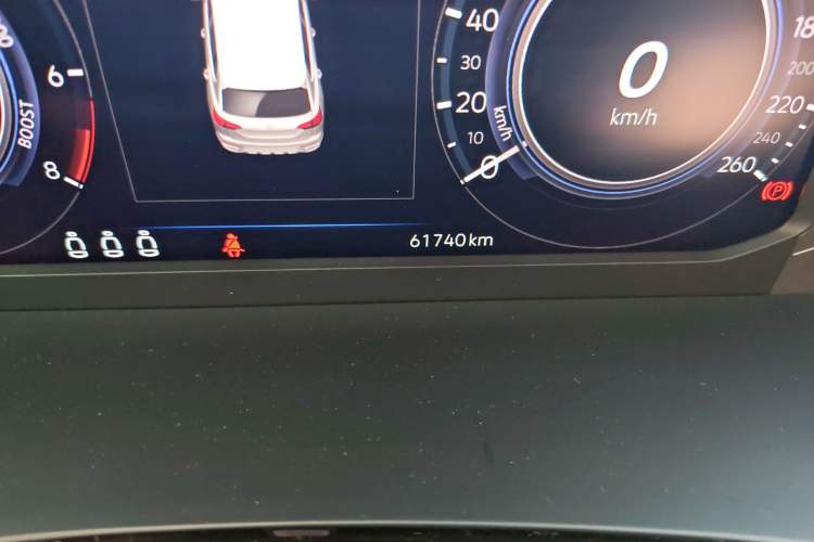 Used Volkswagen Tayron GTE Plug-in Hybrid 2022 1.4T Luxury Edition Odometer Close Up