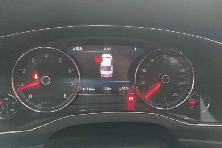 Used Volkswagen Phideon 2016 380TSI Two-Wheel-Drive Luxury Edition Instrument Cluster