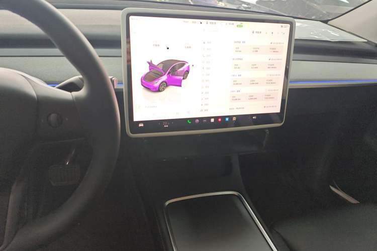 Used Tesla Model Y 2024 Rear-Wheel-Drive Version Center Console