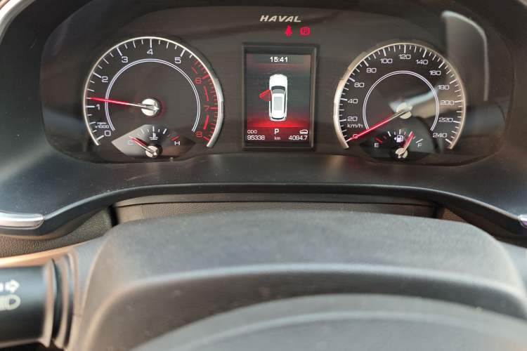 Used Haval H6 2021 1.5T Automatic Urban Edition Odometer Close Up