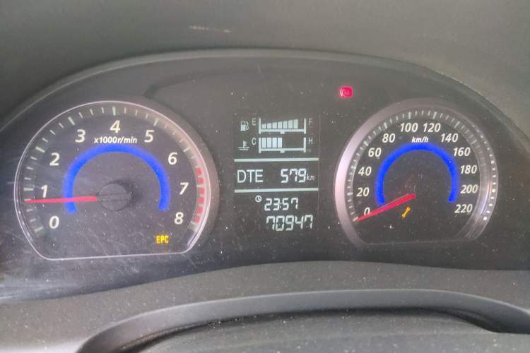 Used Zotye Z300 2012 1.5L Manual Luxury Version Instrument Cluster