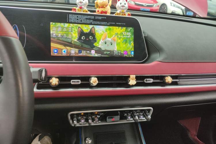 Used ORA Good Cat GT 2022 Mulan Edition 480km Long-Range续航 Audio And AC Panel