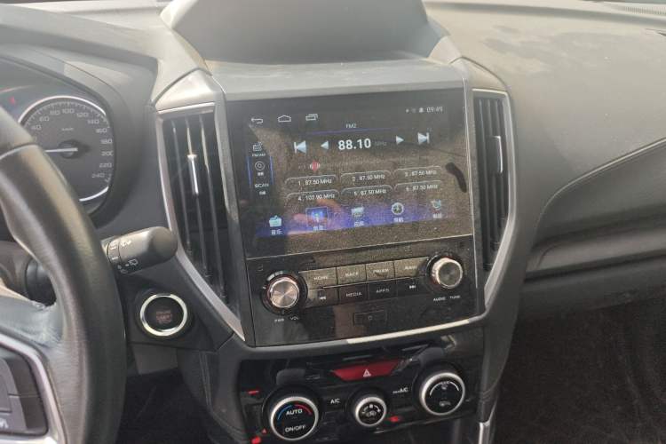 Used Subaru Forester 2021 2.0i Luxury Edition Audio And AC Panel