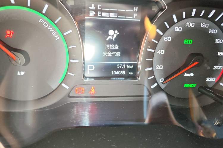 Used GAC Trumpchi GS4 New Energy 2017 1.5L PHEV Smart Enjoyment Edition Odometer Close Up