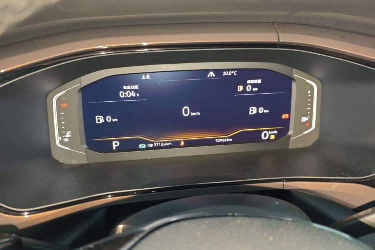 Used Volkswagen Tharu 2019 280TSI Two-Wheel Drive Flagship Version China VI Standard Instrument Cluster