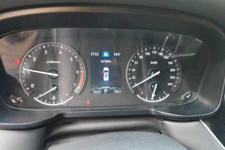 Used Dongfeng Fengon 580Pro 2020 280TGDI CVT Smart Edition Instrument Cluster