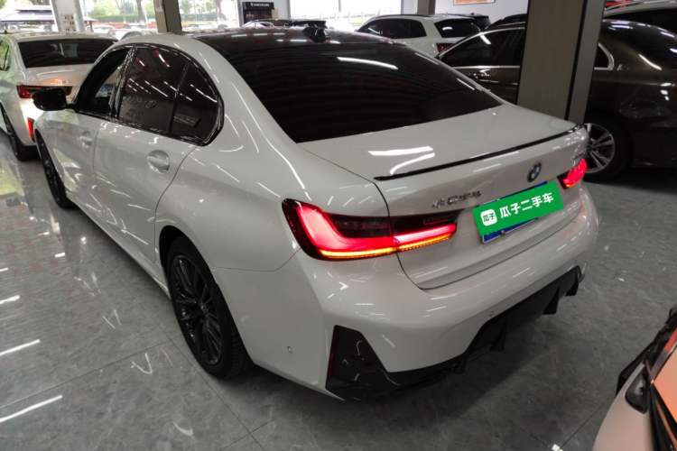 Used BMW 3 Series 2023 325Li M Sport Night Edition Package Rear Left 45 Deg