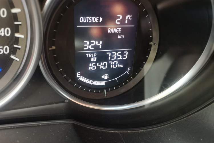 Used Mazda CX-5 2013 2.0L Automatic 4x4 Prestige Edition Odometer Close Up